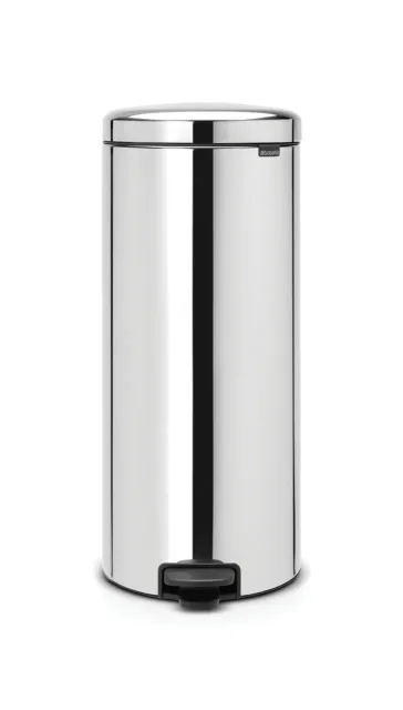 RABANTIA atkritumu tvertne ar pedāli NewIcon, 30 l, Brilliant Steel