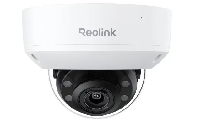 Reolink | 4K IK10 Vandal-Proof PoE Camera with 5X Optical Zoom | RP-PCV8MZ | Dome | 8 MP | F2.7-13.5mm/F1.6 | IP67 | H.265/H.264 | Micro SD, Max. 512 GB