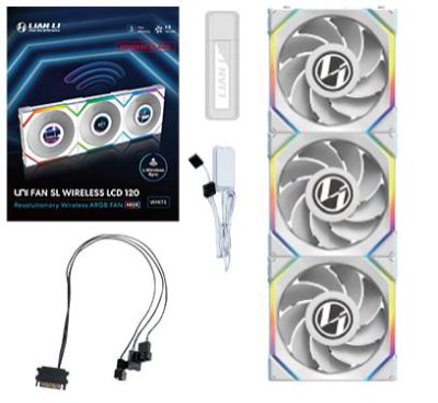 CASE FAN 120MM/G99.12RSLLCD1W3W.00 LIAN LI