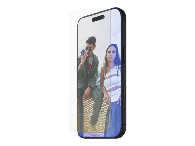 PanzerGlass SAFE by PanzerGlass EyeCare, Screen protector, Apple, iPhone 16 Plus, Glass, Transparent, Ultra-Wide Fit
