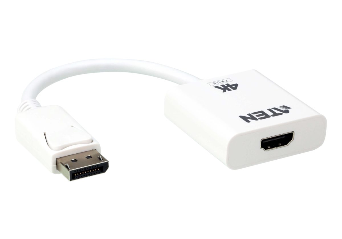 True 4K DisplayPort to HDMI 2.0 Active Adapter, VC986B, DP to HDMI