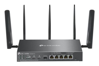 TP-LINK ER706WP-4G Omada 4G+ Cat6 AX3000 Gigabit VPN Gateway with 4-Port PoE+, TP-LINK