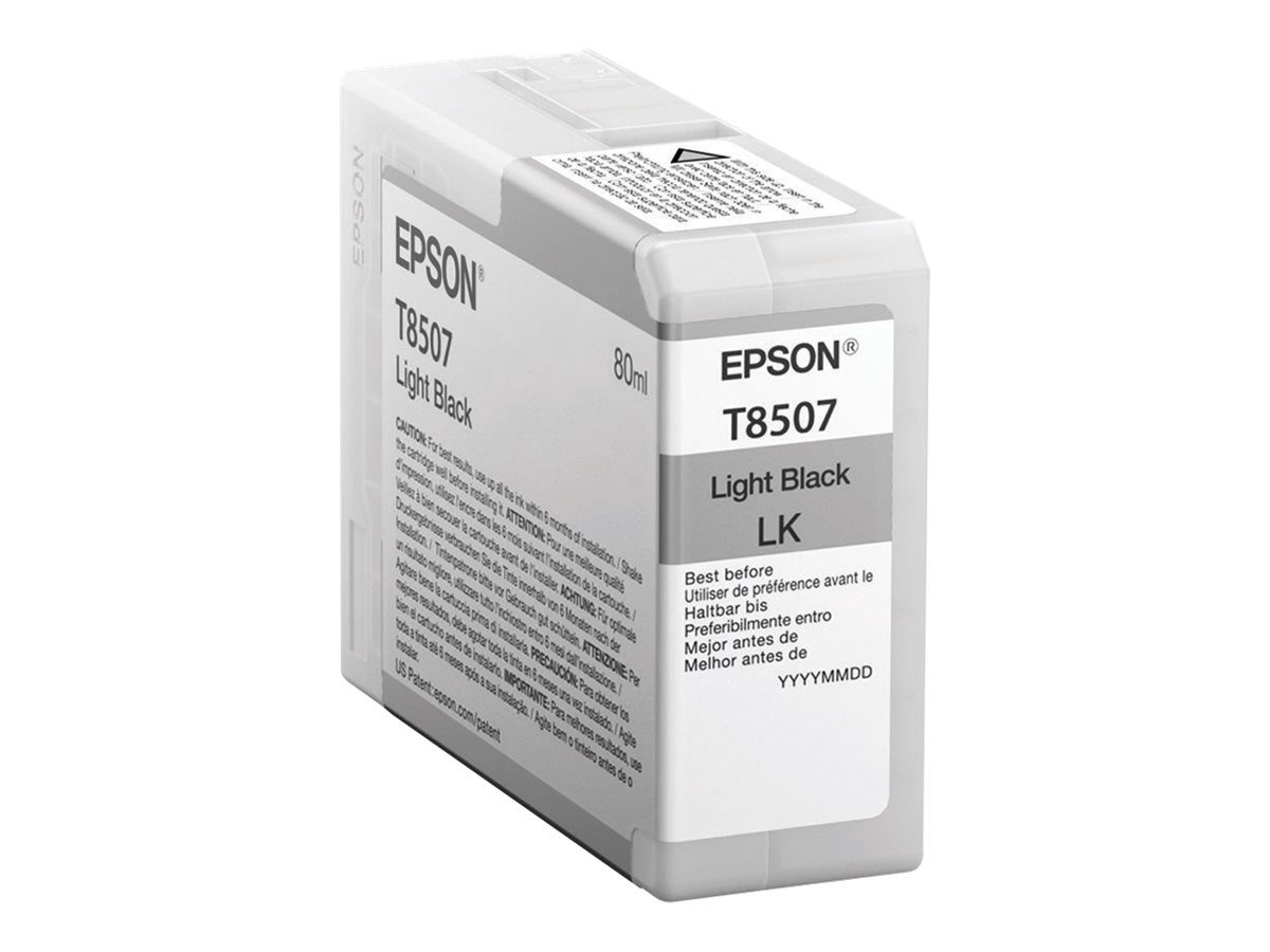 Epson T8507, Ink Cartridge, Light Black