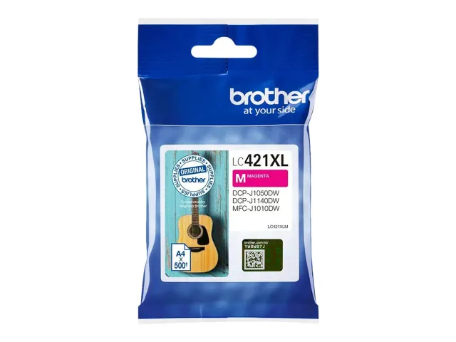 Brother LC421XLM Ink Cartridge, Magenta | Brother LC421XLM | Ink Cartridge | Magenta