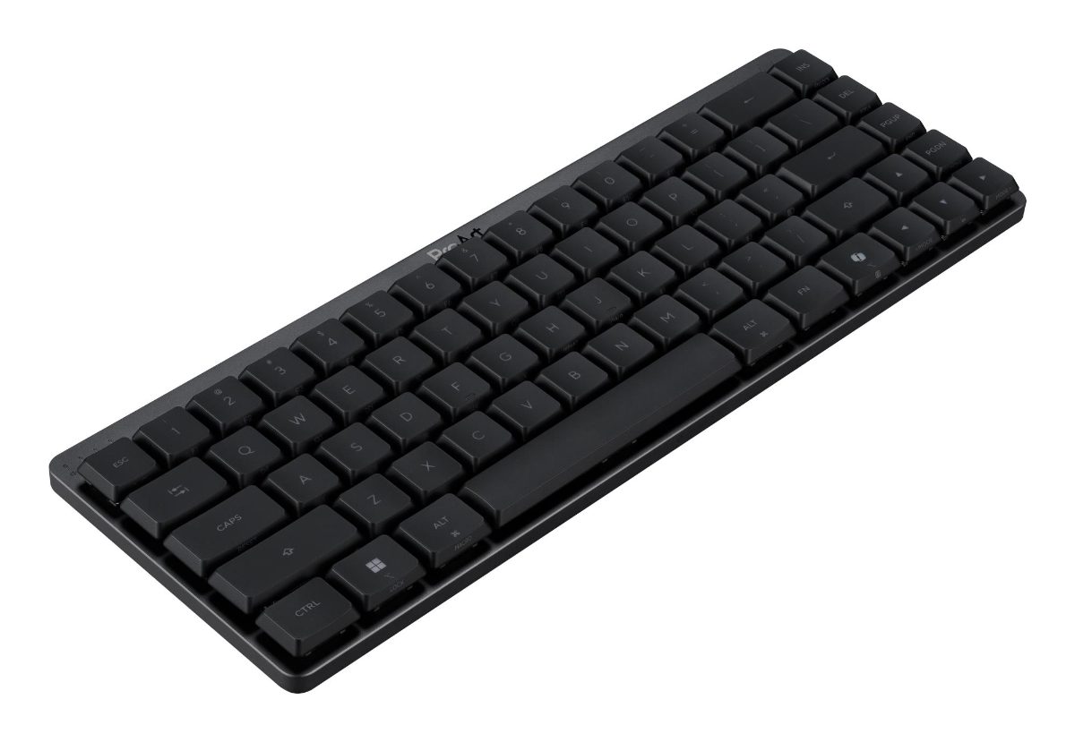 ProArt KD300, Keyboard, Wireless/Wired, US, Bluetooth, Wireless connection, Mechanical Switches, Black