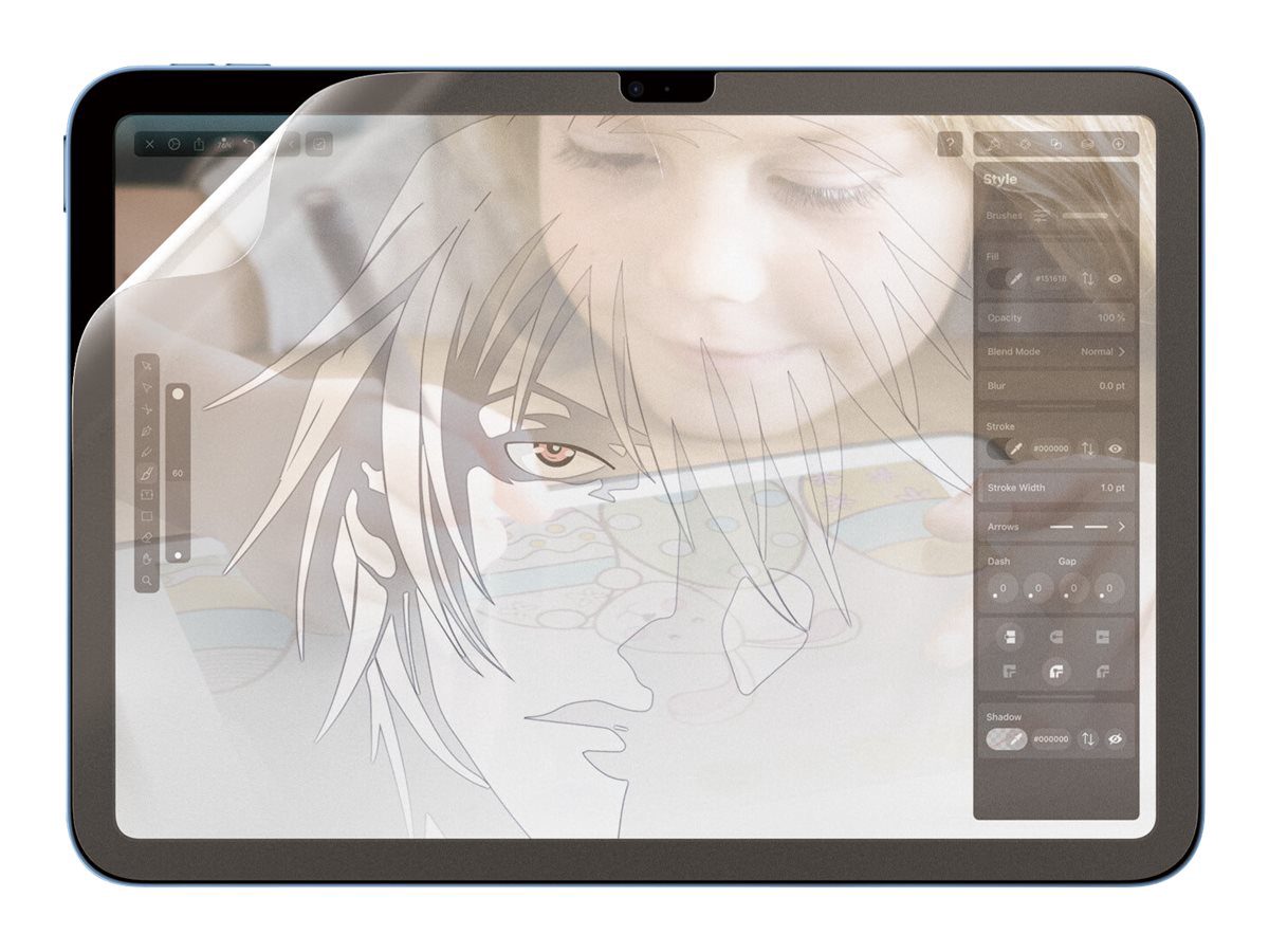 Graphicpaper, Screen protector, iPad 10.9" (2022), Transparent