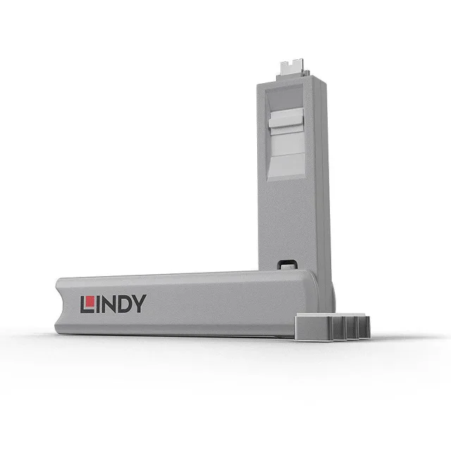 USB PORT TYPE-C BLOCKER 4PACK/WHITE 40427 LINDY