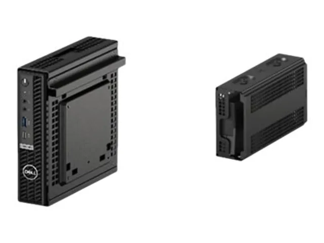 Dell | OptiPlex Micro and Thin Client Dual VESA Mount w/Adapter Bracket | Black
