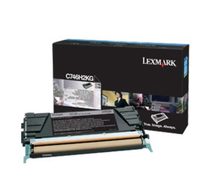 Lexmark C746H3KG, C746, C748 Black High Yield Corporate Cartridge, Cartridge, Black