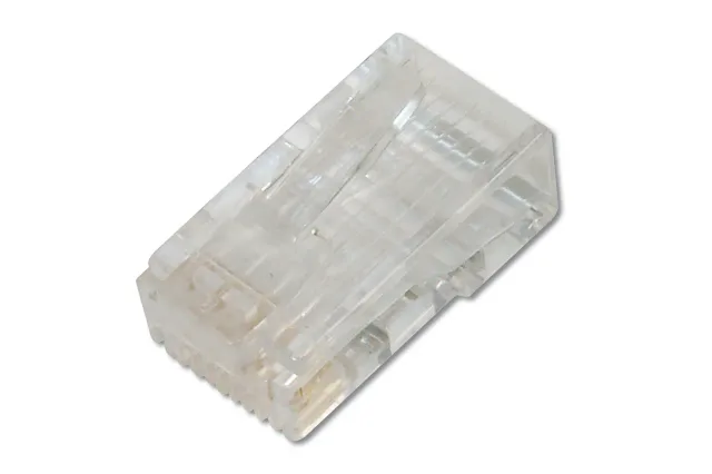 AK-219602 | CAT 6 Modular Plug, 8P8C, unshielded for Round Cable, two-parts plug
