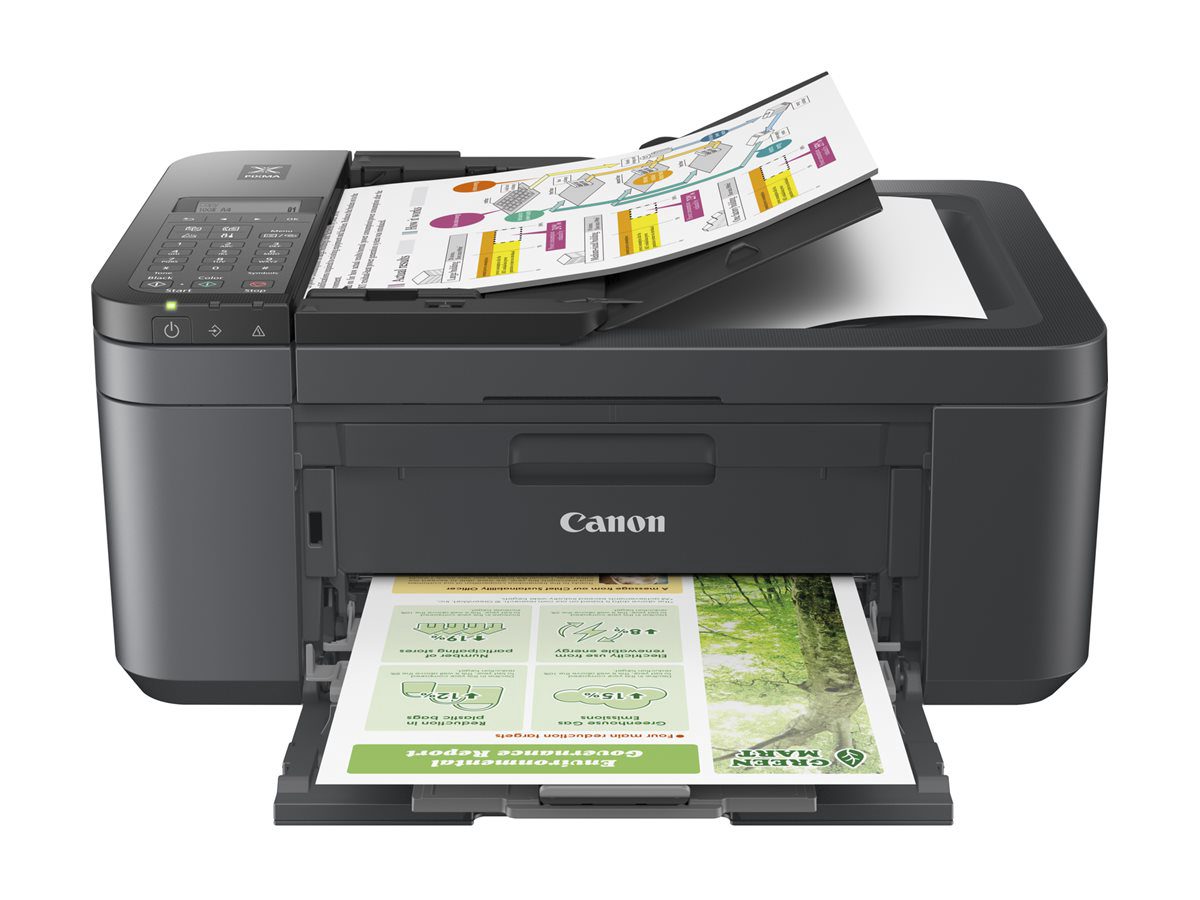PIXMA TR4755i, Inkjet, Colour, Multifuncion printer, A4/Legal, Wi-Fi, Black