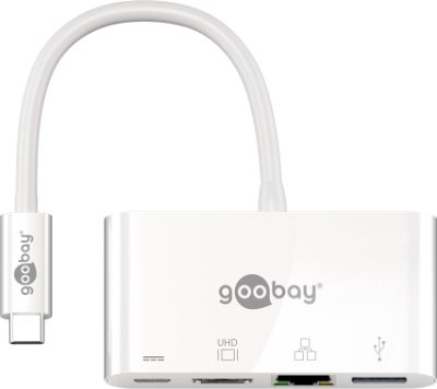 USB-C Multiport Adapter (HDMI + Ethernet, PD), 62105
