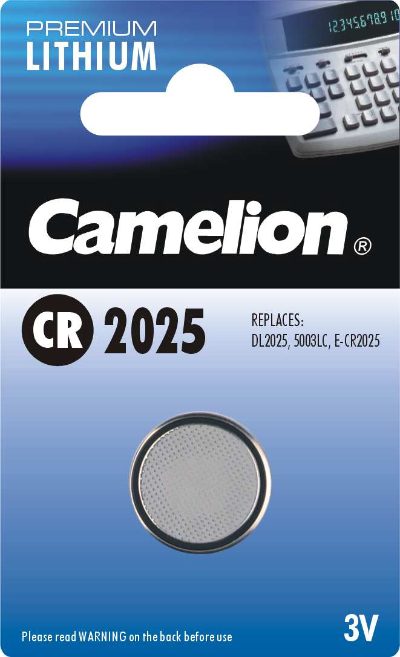 CR2025, Lithium, 1 pc(s)