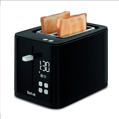 TEFAL tosteris Smart & Light, melns