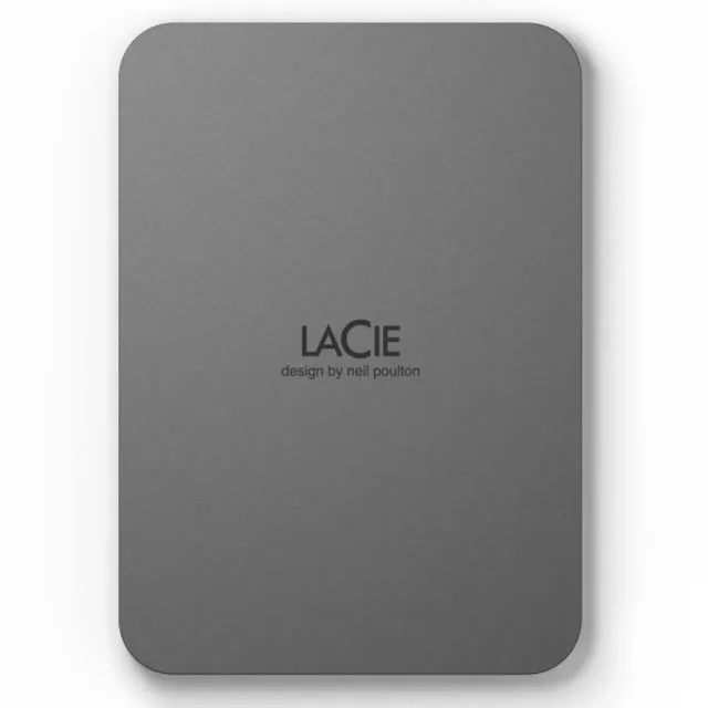 External HDD|LACIE|Mobile Drive Secure|STLR4000400|4TB|USB-C|USB 3.2|Colour Space Gray|STLR4000400