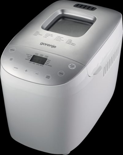 Bread maker, BM1600WG, Power 850 W, Number of programs 16, Display LCD, White/Silver