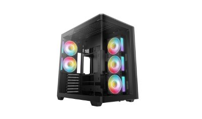 Deepcool Case, CG590U 5F, Midi-Tower, ATX PS2, Black