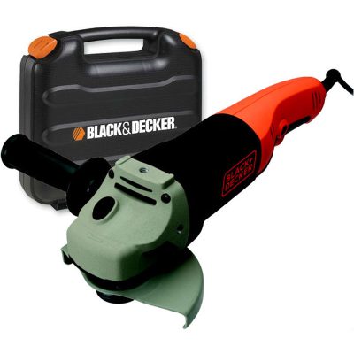 BLACK & DECKER Brushless Angle Grinder, KG1202K-QS, 1200 W, 125 mm