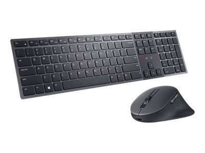 Premier Collaboration Keyboard and Mouse, KM900, Keyboard and Mouse Set, Wireless, Wireless connection, US, Graphite