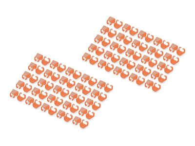 Color clips for Patch cable, A-CC-O, Orange