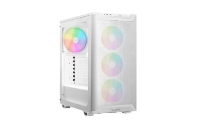 Case, BE QUIET, PURE BASE 501 LX, MidiTower, Case product features Transparent panel, Not included, ATX, MicroATX, MiniITX, Colour White, BGW79
