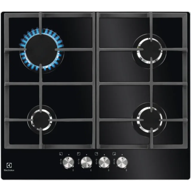 Electrolux gāzes plīts virsma