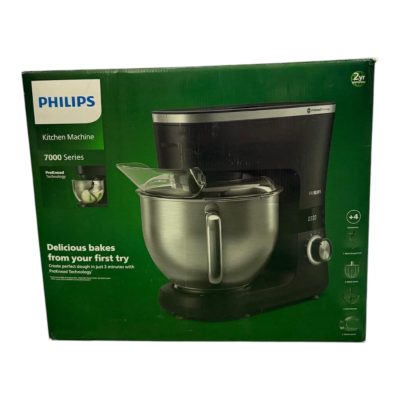 PHILIPS Virtuves kombains, 1000W, melns