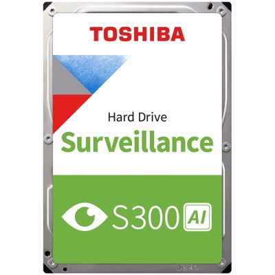 Toshiba Hard Drive BULK/OEM, S300 AI Surveillance, 7200 RPM, 20000 GB
