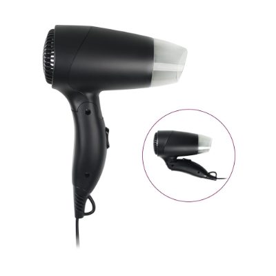 Tristar Travel Hair Dryer, HD-2460, 1200 W, Number of temperature settings 2, Black