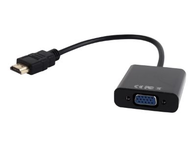 HDMI to VGA and audio adapter cable