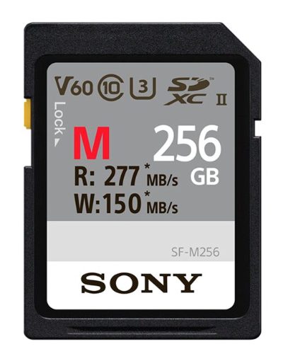 SF-M Series UHS-II SDXC Memory Card, SFG2M, 256 GB, SDXC, Flash memory class 10