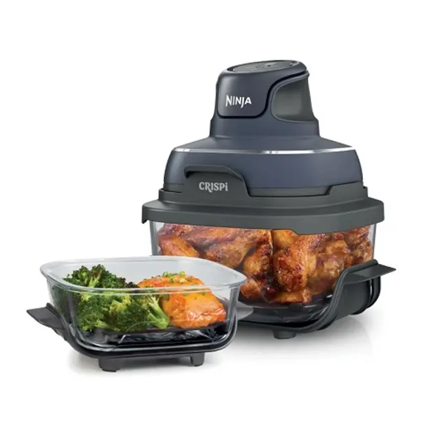 Ninja CRISPi portatīvais karstā gaisa friteris 4-in-1, 1700 W, 3.8 L, zils