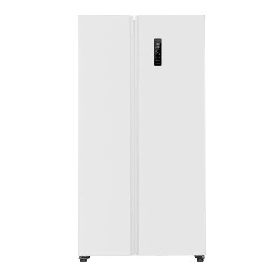 Refrigerator, ETA139790000EN, Energy efficiency class E, Free standing, Side by side, Height 177 cm, No Frost system, Fridge net capacity 291 L, Freezer net capacity 151 L, Display, 39 dB, White