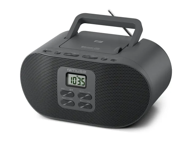 Muse M-33 BT | Portable Radio CD/MP3 Player with Bluetooth and USB Port | AUX in