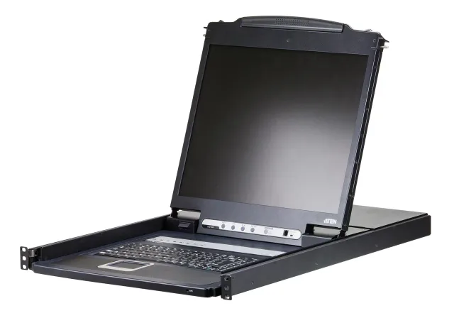 Aten | 8-Port PS/2-USB VGA 19" LCD KVM Switch | CL1308N-ATA-AG