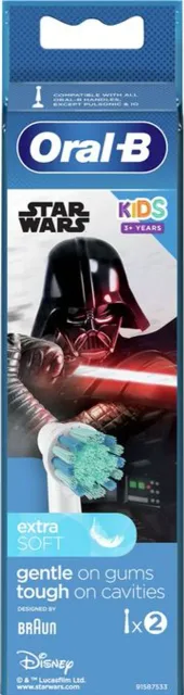 BRAUN el.zobu birstes uzgalis (bērnu), Star Wars