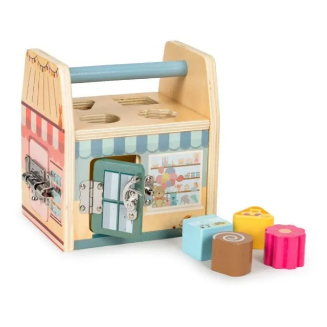 Gerardo's Toys koka slēdzeņu māja, 18m+