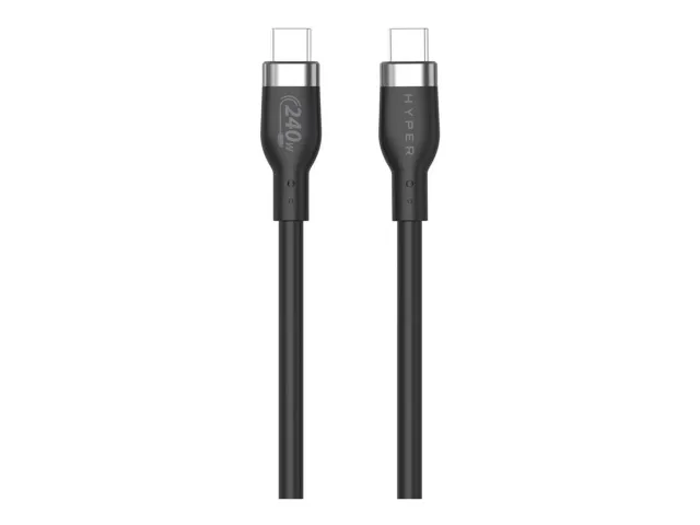 Hyper | 2M Silicone 240W USB-C Charging Cable | USB-C to USB-C