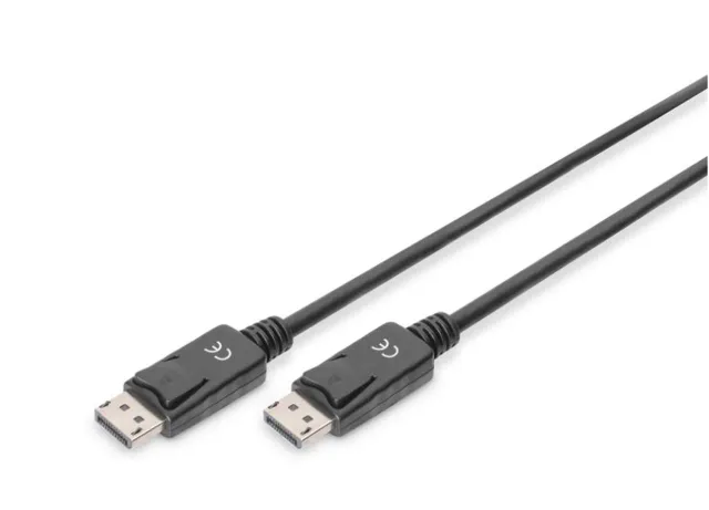 Digitus | DisplayPort Connection Cable | AK-340100-020-S | DisplayPort to DisplayPort DisplayPort Male | DisplayPort Male