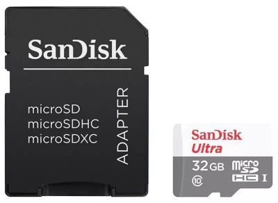 MEMORY MICRO SDHC 32GB UHS-I/SDSQUNR-032G-GN3MA SANDISK
