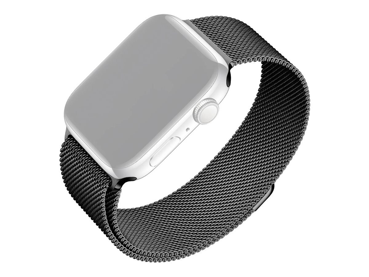 Mesh Strap for Apple Watch 42/44/45/46/49mm, 42 mm, 44 mm, 45 mm, 46 mm, 49 mm, Black