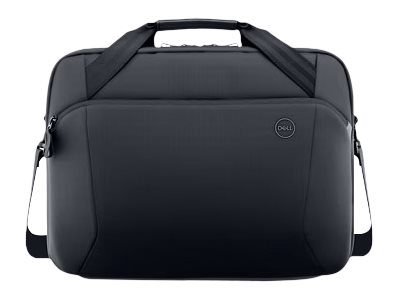 Ecoloop Pro Slim Briefcase, Fits up to size 15.6 ", Briefcase, Shoulder strap, Waterproof, Black