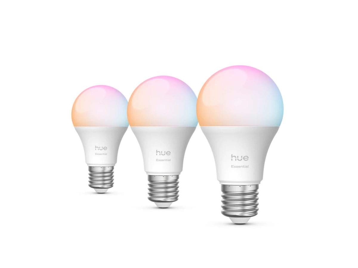 Philips Hue E WCA 806 A60 3P EU, E27, 8 W, 16 million colours, White and colour light, Bluetooth and Zigbee
