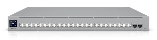 Switch|UBIQUITI|Switch type Managed|Switch layer L2/L3|Rack mounting Yes|Stackable Yes|Form factor 1U|24xRJ-45 ports|RJ-45 Ports Type 10G Ethernet (100/1000/10000)|8x2.5G Ethernet (copper) ports quantity|16x10G Ethernet (copper) ports quantity|2xSFP28 ports quantity|10G support Yes|USW-PRO-XG-24