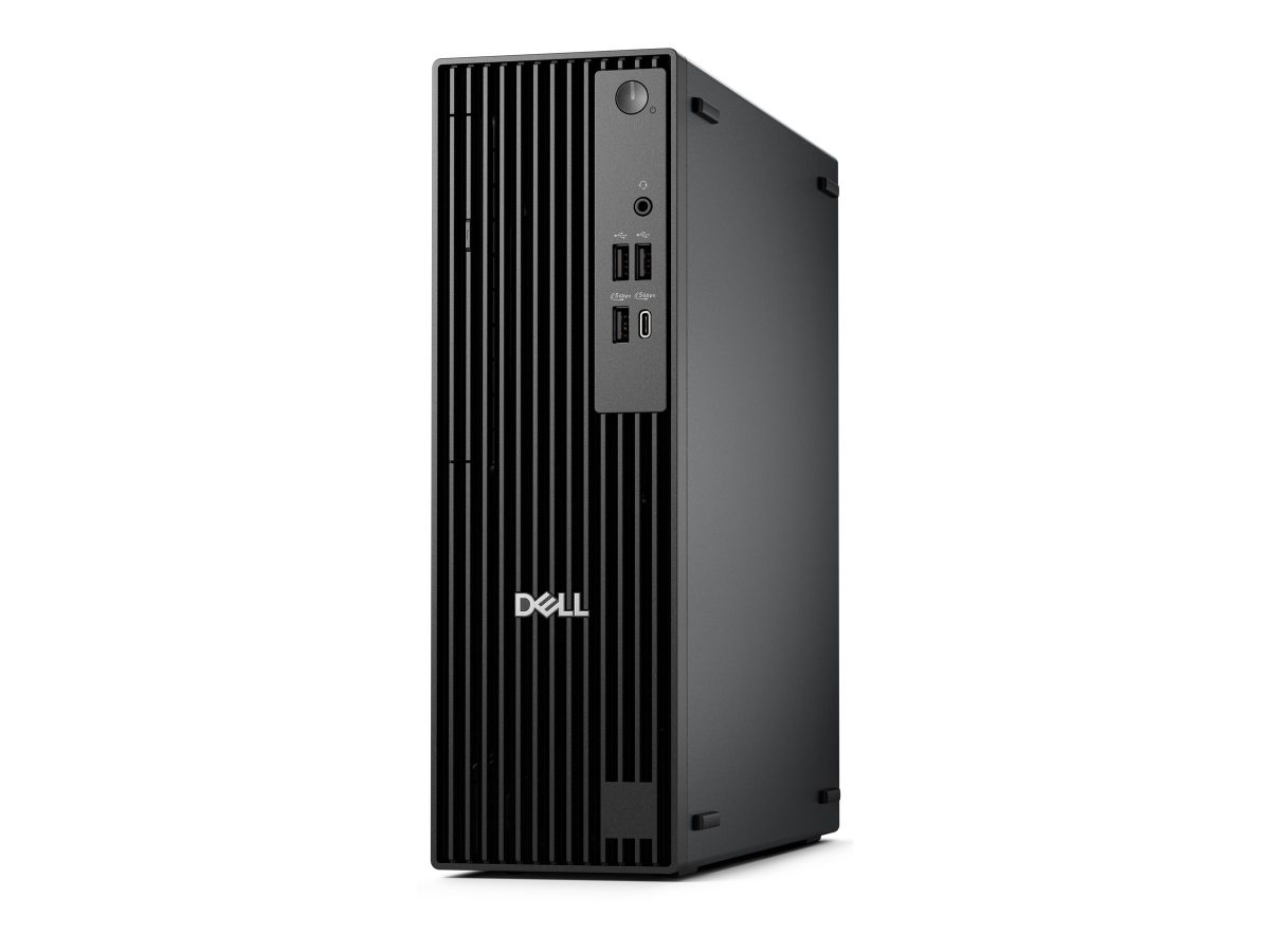 Dell QCS1250, Pro, Desktop, Slim, Intel Core Ultra 5, 235, Internal memory 16 GB, DDR5, Solid-state drive capacity 512 GB, Intel Integrated Graphics, Keyboard language No keyboard, Ubuntu, Warranty 6 month(s)