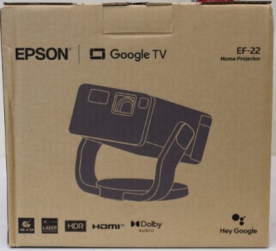 Epson EF-22B Full HD Projector 1920x1080/1000Lm/16:9/5000000:1, Black, SALE OUT. Epson EF-22B, Full HD (1920x1080), 1000 ANSI lumens, Black