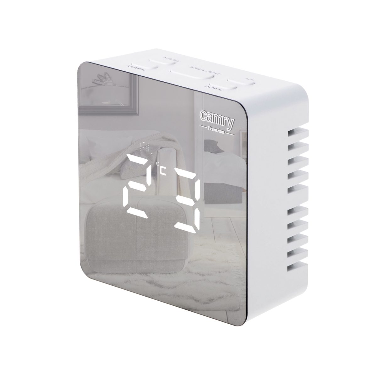 Alarm Clock, CR 1150w, Alarm function, White
