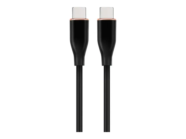 Cablexpert | Premium Silicon Type-C Power Delivery (PD) Charging and Data Cable, 1.5 m | CC-USB2S-CMCM-1.5M-BK