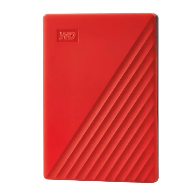 External HDD|WESTERN DIGITAL|My Passport|4TB|USB 2.0|USB 3.0|USB 3.2|Colour Red|WDBPKJ0040BRD-WESN