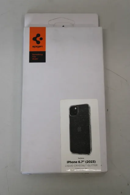 SALE OUT. Spigen Liquid Crystal Glitter | Back cover | Apple | iPhone 15 Plus/14 Plus | DIRTY PACKAGING